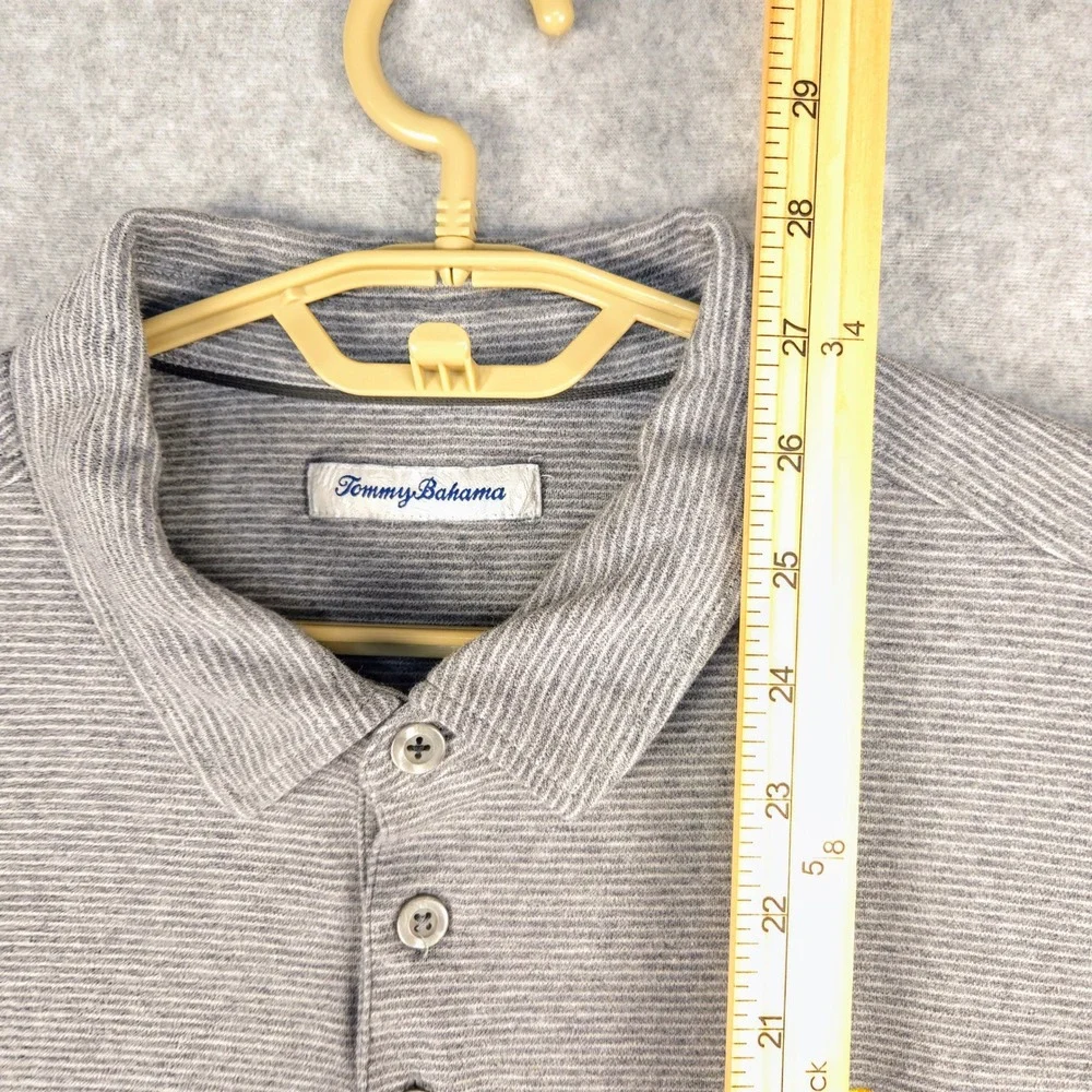 Tommy Bahama‎ Green Bay Packers Polo Shirt Striped NFL Football XL